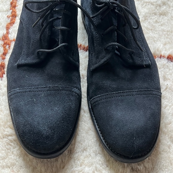Men's All Saints Black Suede Ankle Chukka Boots Shoes - Picture 15 of 16